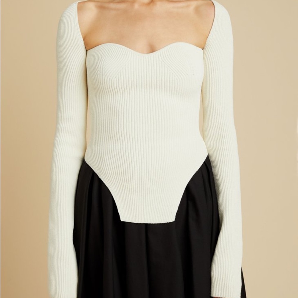 Khaite Maddy top by MUSSIER